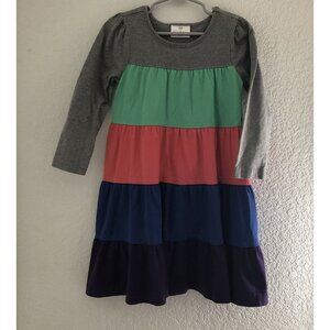 Hanna Andersson Size 100 4 Tiered Twirl Dress